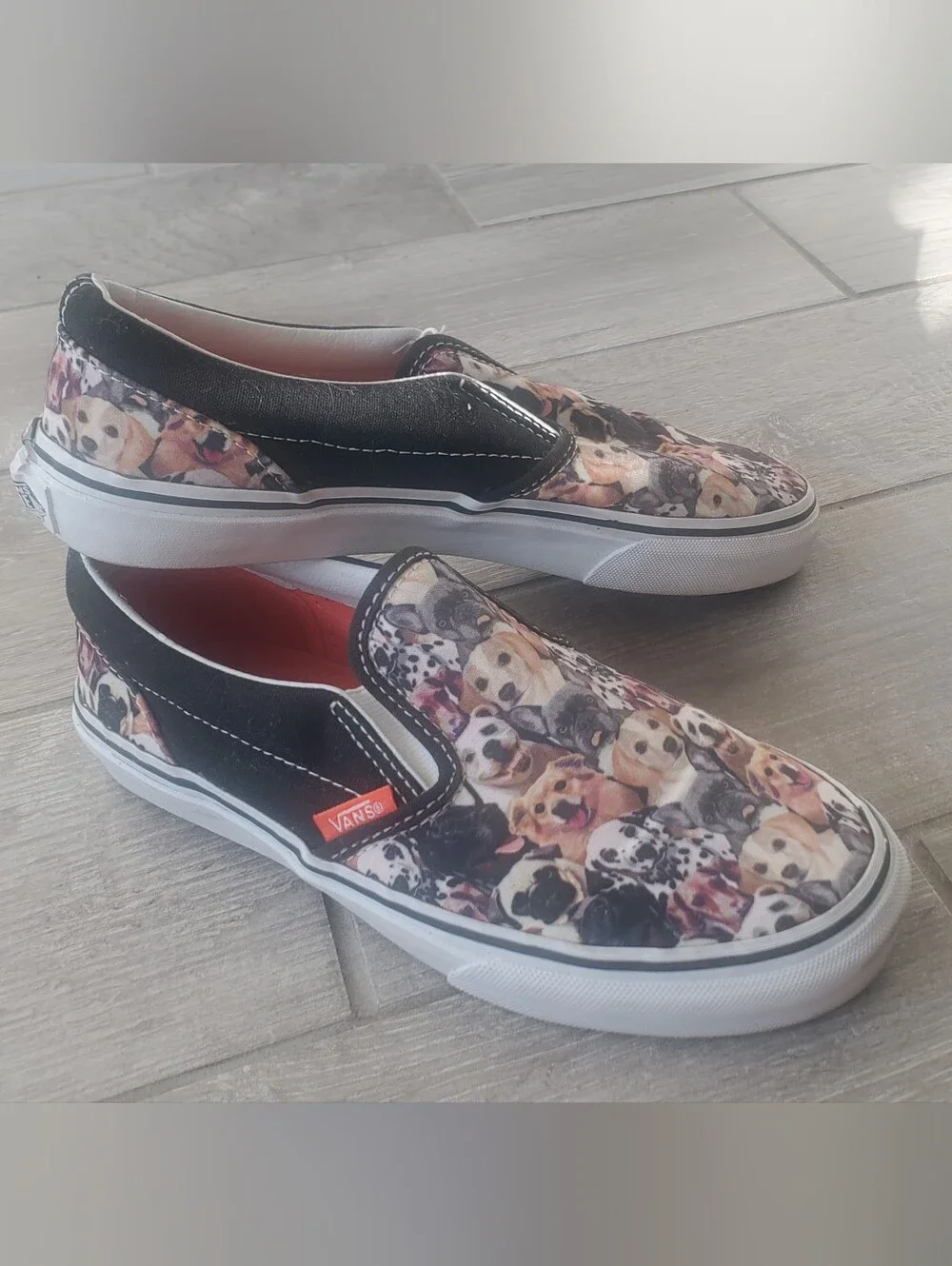 Rare Vans x ASPCA Dog Print Classic Slip-On Sneakers 🐶